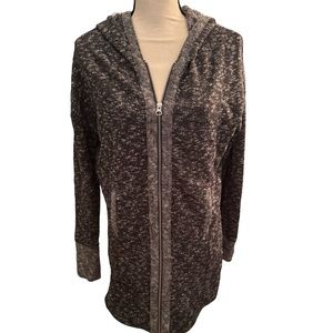 Urban Outfitters: Out From Under gray zip hoodie cardigan. Size small.